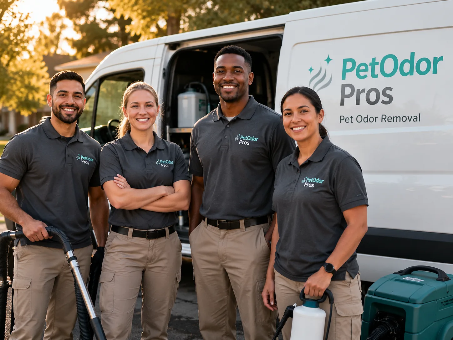 Pet Odor Removal team serving Hannah, ND